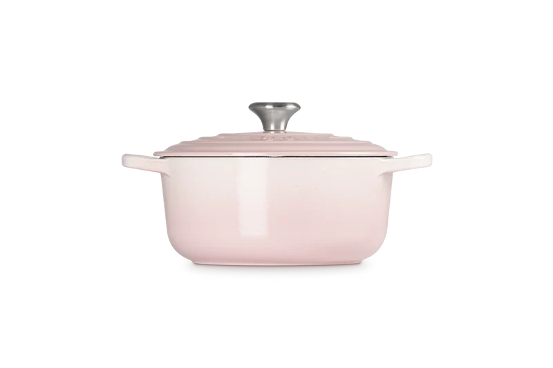 Le Creuset Signature Schmorpfanne „Shell Pink“