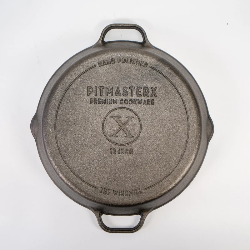 Die handpolierte Bratpfanne Windmill PitmasterX, Ø 30 cm, mit 2 Griffen