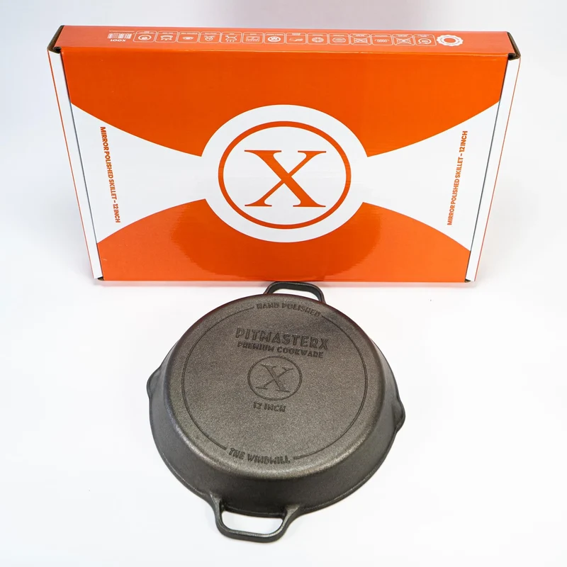 Die handpolierte Bratpfanne Windmill PitmasterX, Ø 30 cm, mit 2 Griffen