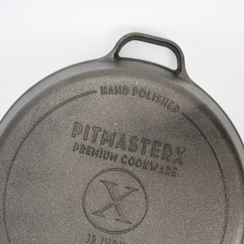 Die handpolierte Bratpfanne Windmill PitmasterX, Ø 30 cm, mit 2 Griffen