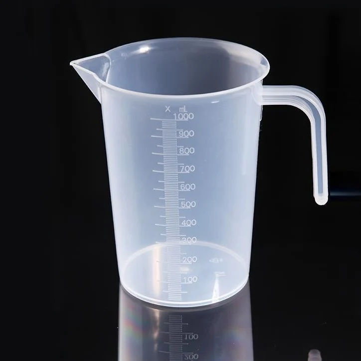 Messbecher aus Kunststoff mit Henkel, Fassungsvermögen 250 bis 2.000 ml