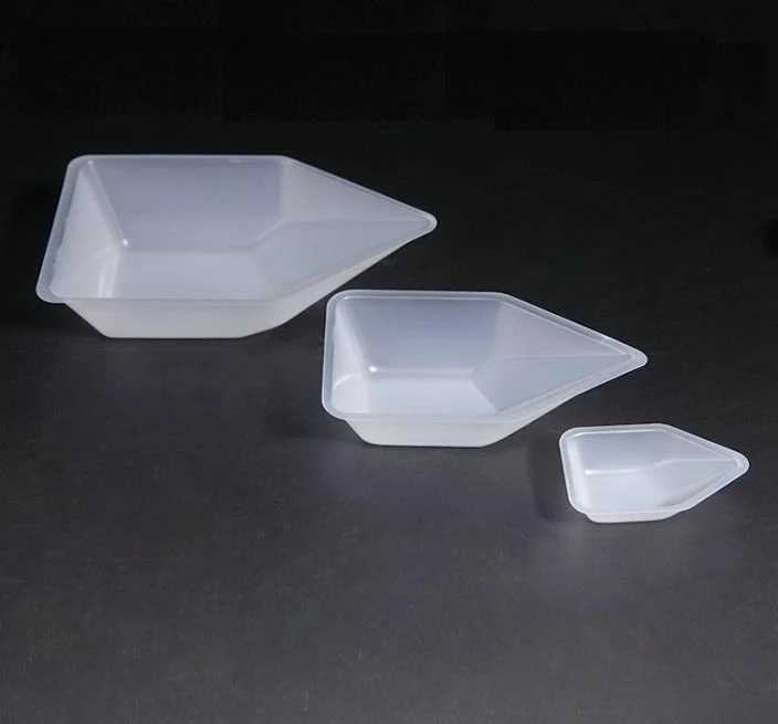 Wägeschiffchen, Kunststoff PS, 10 Stk./Pack