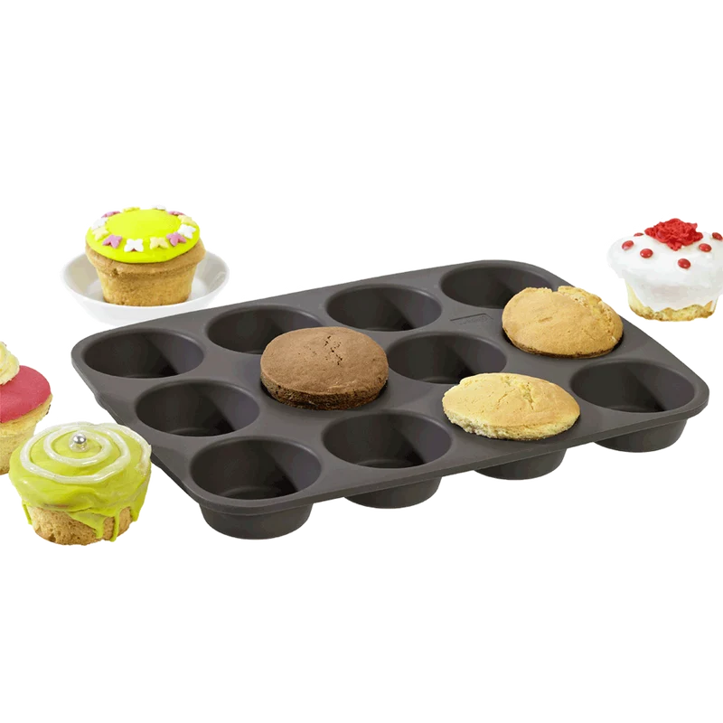 Flexiform American Muffins 12fach braun