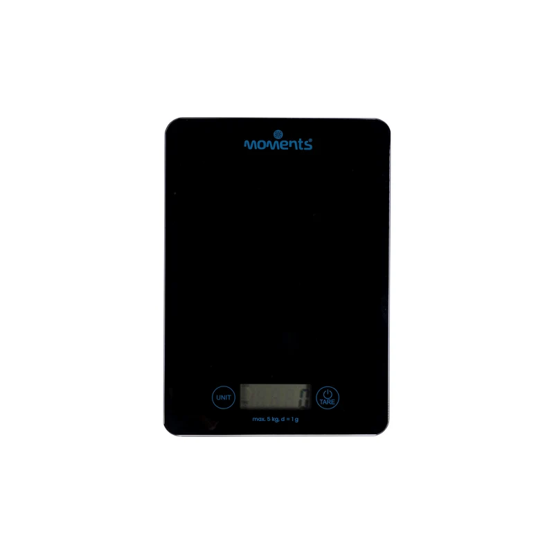 Moments Küchenwaage Schwarz 5 kg