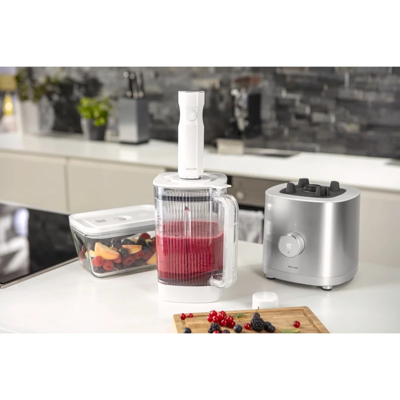 Zwilling Enfinigy Vakuumadapter für Stand-/Hochleistungsmixer, Weiß