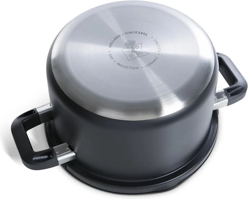 BK 4-teiliges Pfannenset „Flow Cool Black“