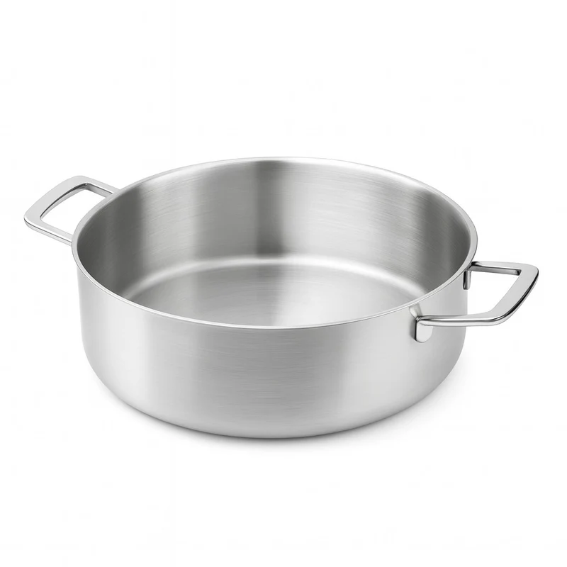 DUCQ Snackpfanne Ø26cm / 4L Dunstabzugshaube 'Edelstahl'