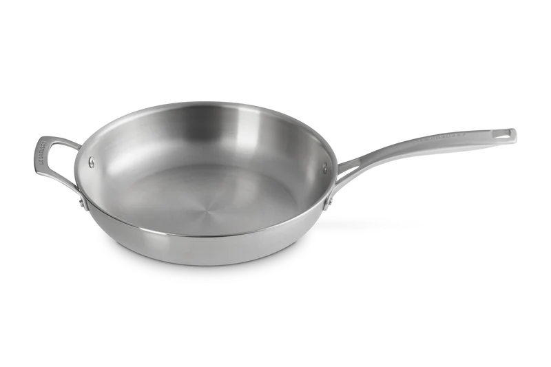 Le Creuset Bratpfannenset Edelstahl 24/28 cm 'Essential 3-lagig'