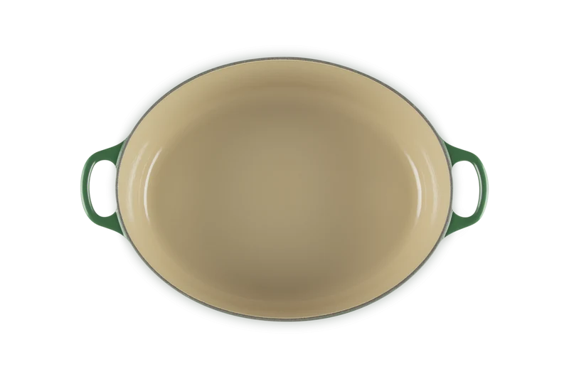 Le Creuset Bratpfanne Oval Tradition 'Juniper' Ø31cm / 6,3L