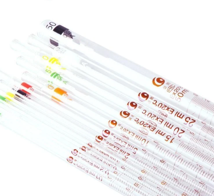 MessPipette, Kapazität 0.1 bis 50 ml, Teilung 0.1 ml