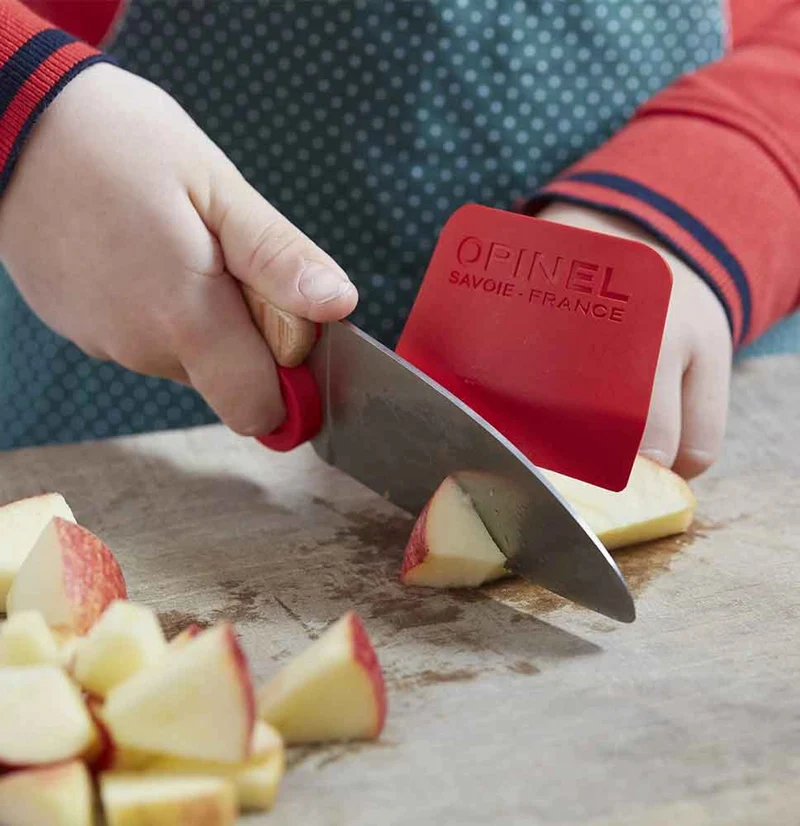 Opinel Kinder Kochmesser & Sparschäler 'Le Petit Chef Rot'