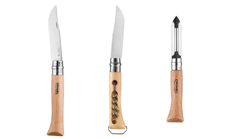 Opinel Outdoor-Set Taschenmesser, Korkenzieher und Flaschenöffner 'Nomade'