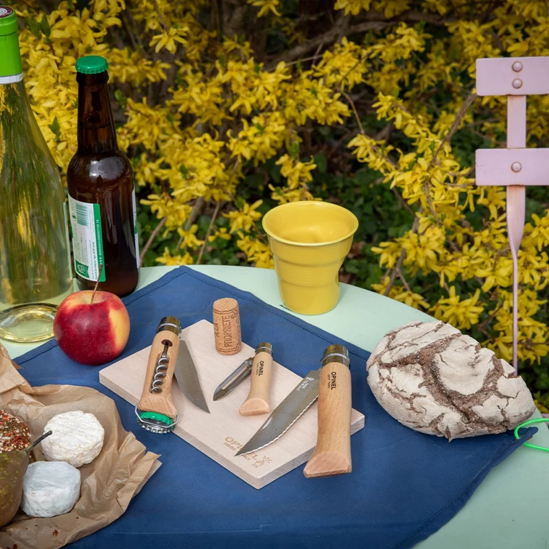 Opinel Outdoor-Set Taschenmesser, Korkenzieher und Flaschenöffner 'Nomade'