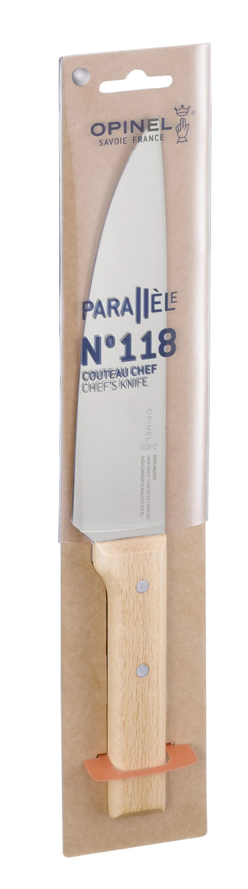 Opinel N°118 Kochmesser 20 cm Parallèle
