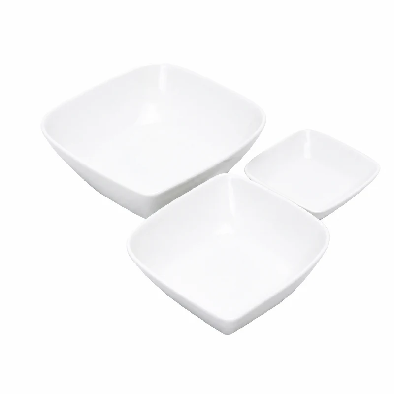 Maxwell & Williams Set 3 Ciotoline Basic Aspen Bianche
