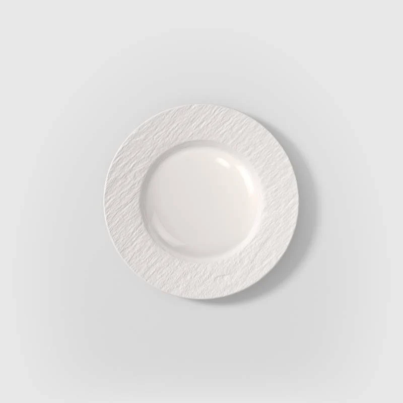 Villeroy & Boch Servizio Tavola 18 Pezzi Manufacture Ice Bianco in Porcellana