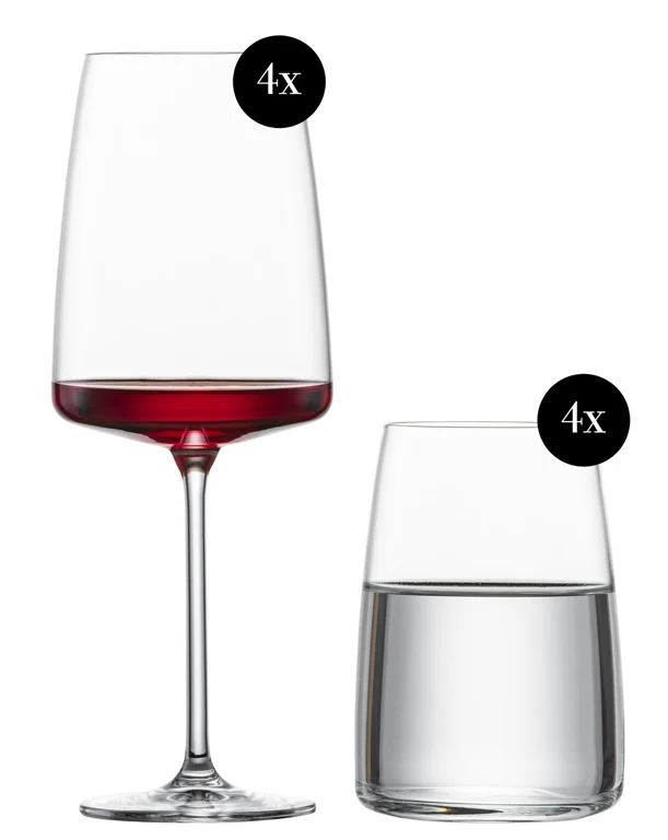Zwiesel Glas Vivid Senses 8-teiliges Set 'All Senses'