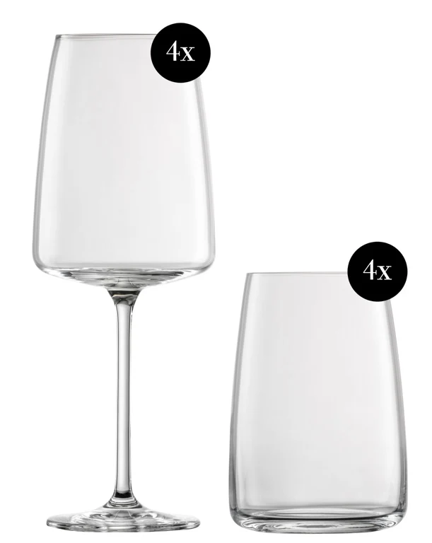 Zwiesel Glas Vivid Senses 8-teiliges Set 'All Senses'