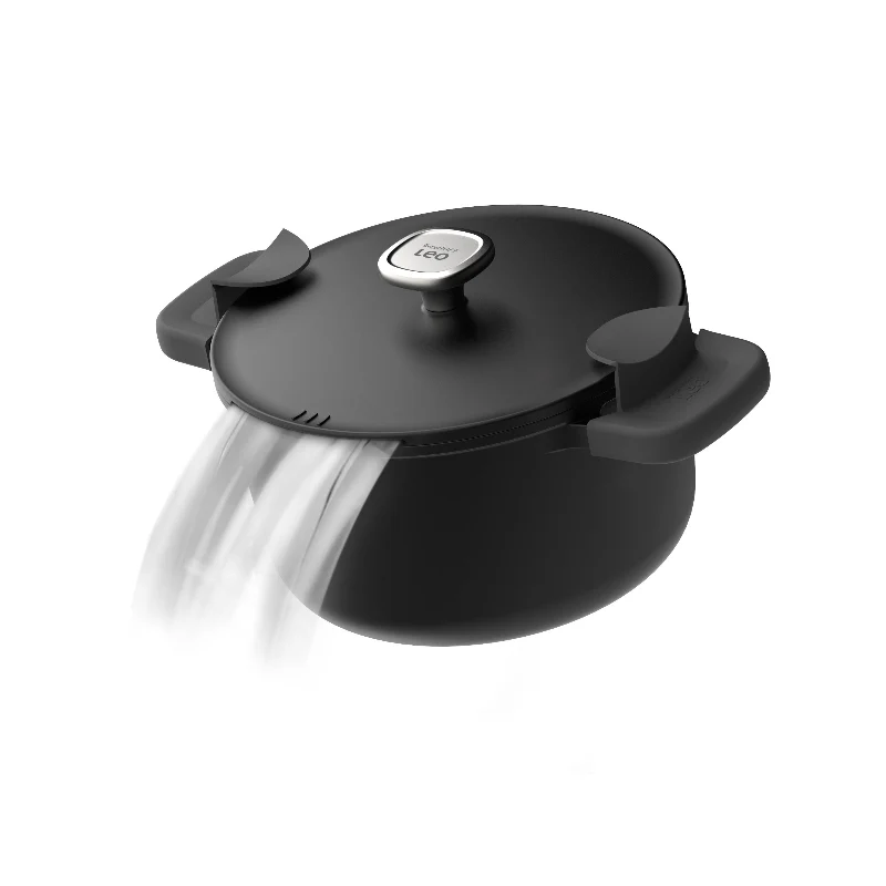 BergHOFF Casseruola Antiaderente con Coperchio D20 cm Leo Phantom