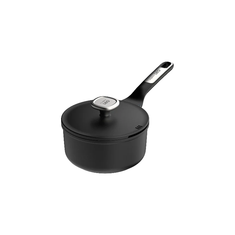 BergHOFF Pentolino Antiaderente con Coperchio D18 cm Leo Phantom