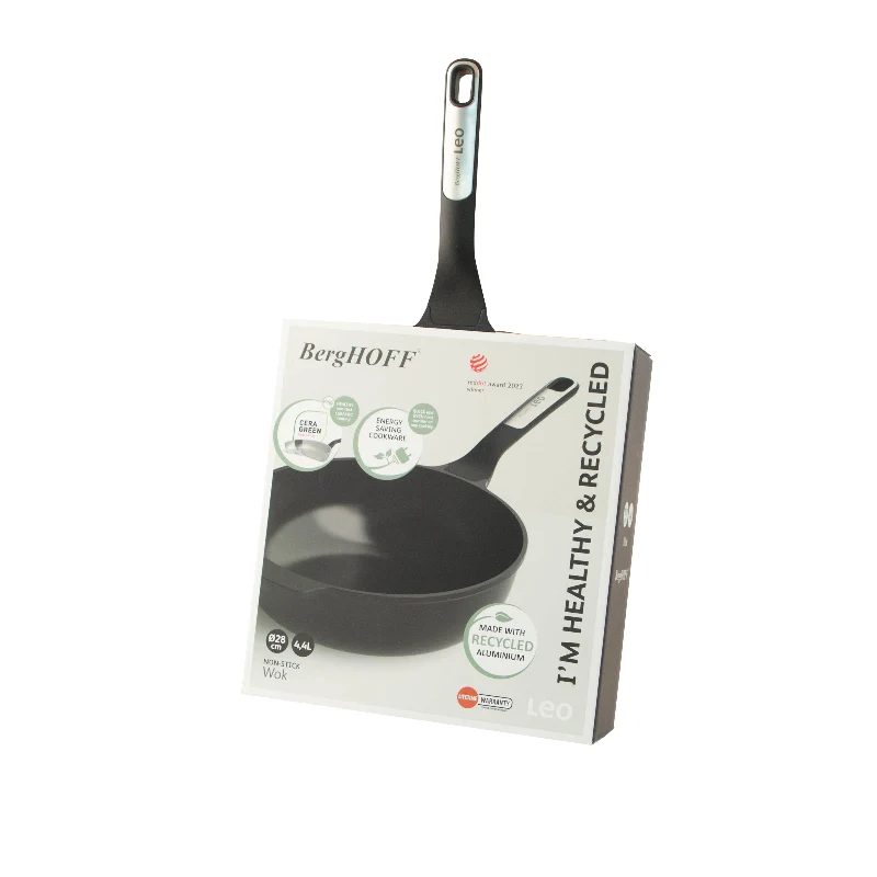 BergHOFF Wok Antiaderente D28 cm Leo Phantom