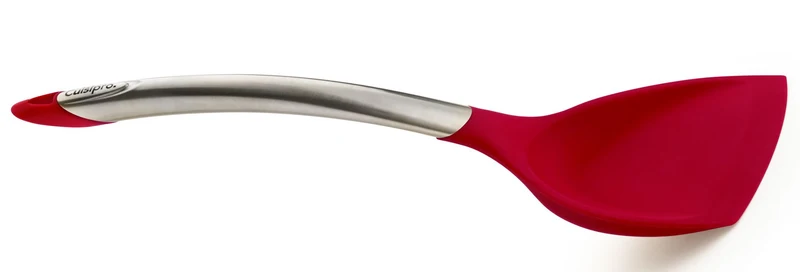 Cuisipro Wok-Spatel mit Silikon – Rot