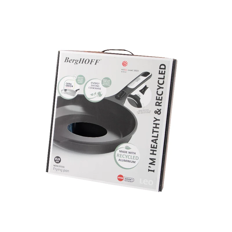 BergHOFF Padella Antiaderente con Manico Amobile Leo Phantom 28 cm