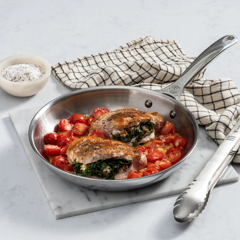 Le Creuset Bratpfanne „Stainless Steel Signature“