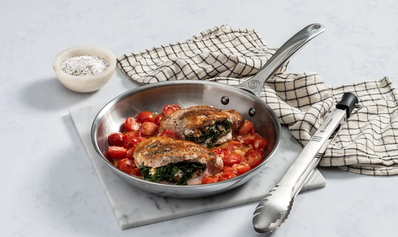 Le Creuset Bratpfanne „Stainless Steel Signature“