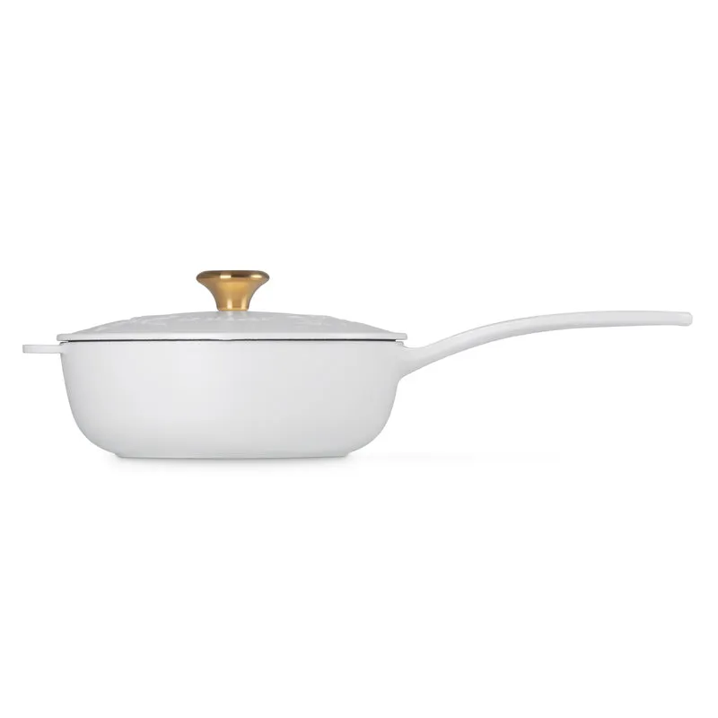 Le Creuset Stielkasserolle „Holly Cotton“ Ø21 cm / 2 l