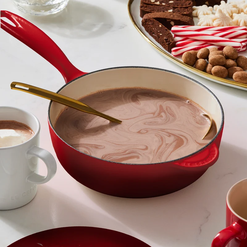 Le Creuset Steelpan 'Holly Cherry Red' Ø21cm / 2L