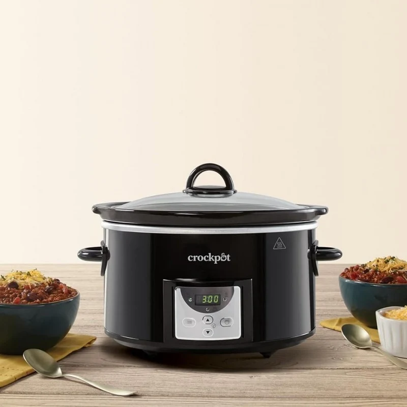 Crockpot Slow Cooker Schwarz Digital 3,5L CR113