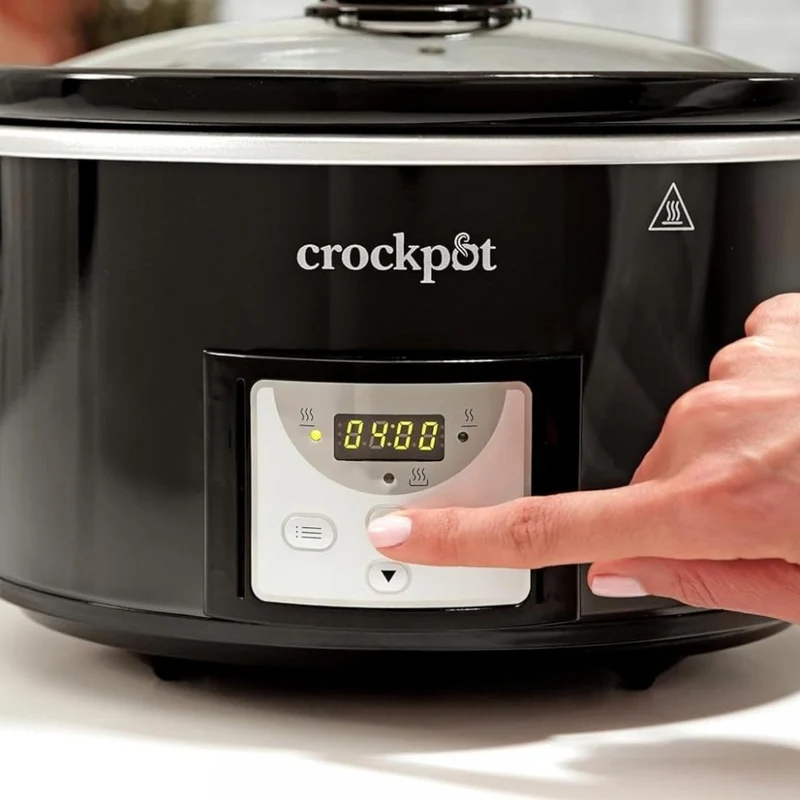 Crockpot Slow Cooker Schwarz Digital 3,5L CR113