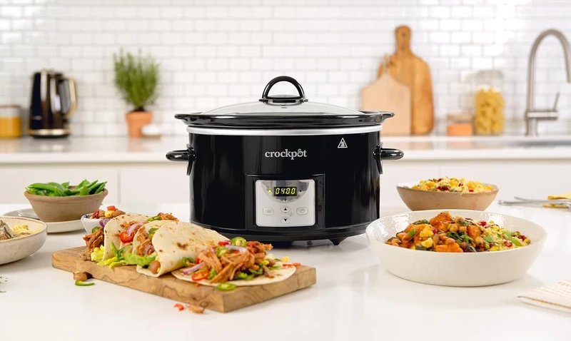 Crockpot Slow Cooker Schwarz Digital 3,5L CR113