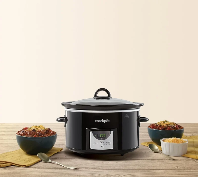 Crockpot Slow Cooker Schwarz Digital 3,5L CR113