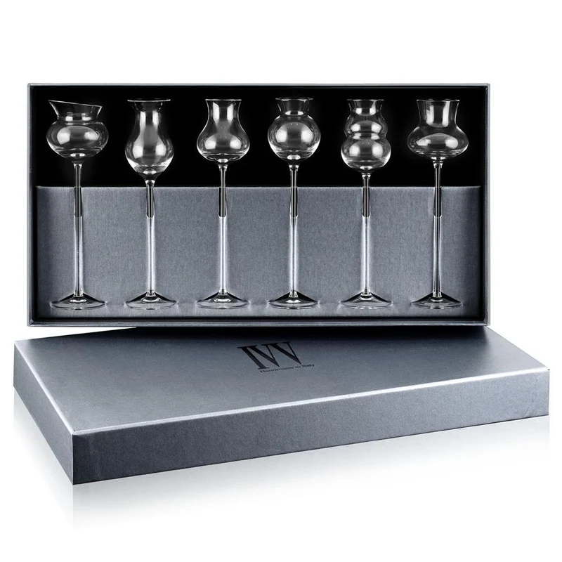 IVV I Distillati Set 6 Calici Assortiti Trasparenti