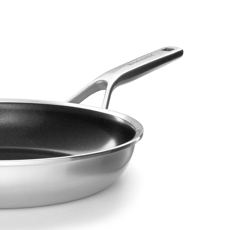KitchenAid Bratpfanne Tri-Ply Edelstahl mit Keramik-Antihaftbeschichtung