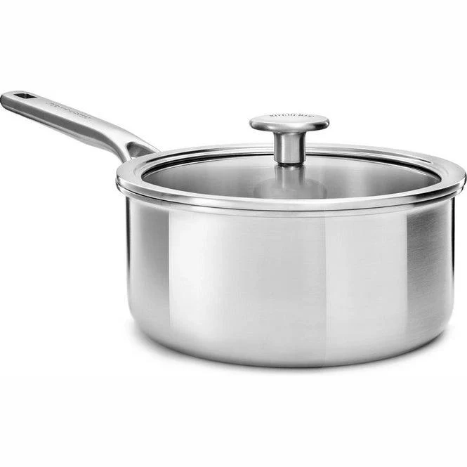 KitchenAid Topfset 7-teilig Tri-Ply Edelstahl