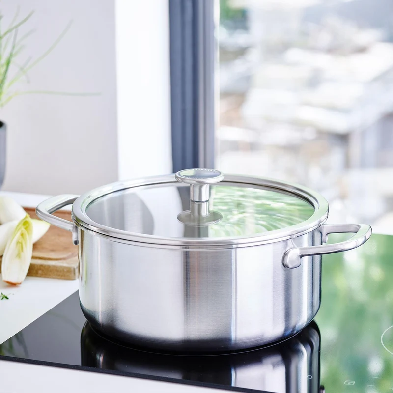 KitchenAid Kochtopf Tri-Ply Edelstahl