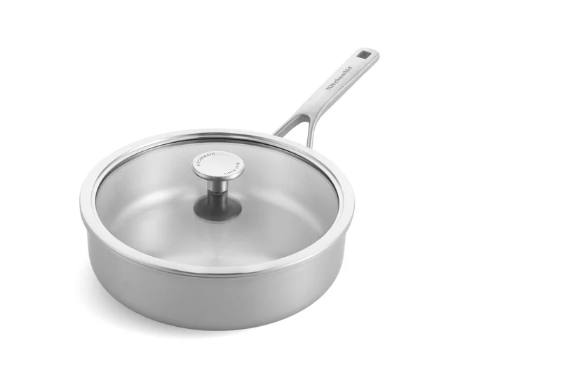 KitchenAid Bratentopf Tri-Ply Edelstahl 24cm / 3,1L