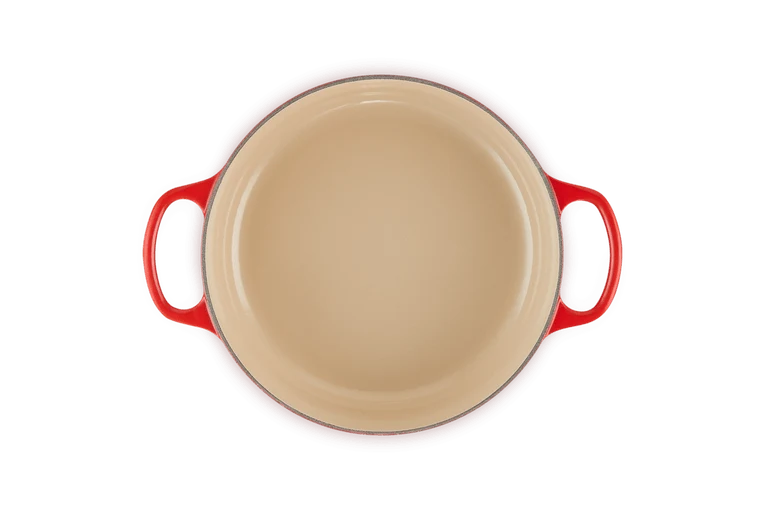 Le Creuset Flache Kasserolle Signature „Kirschrot“ Ø 24 cm / 3,1 l