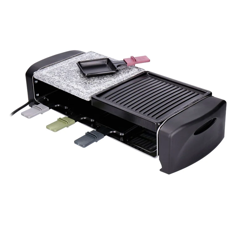 Severin Raclette Grill mit Naturgrillstein RG 9645