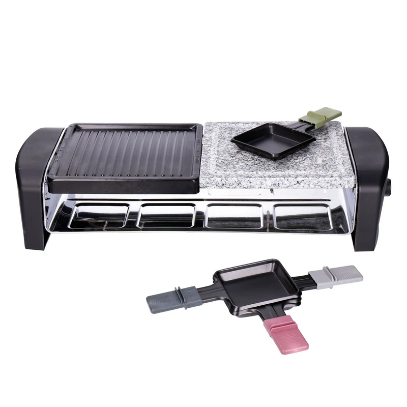 Severin Raclette Grill mit Naturgrillstein RG 9645