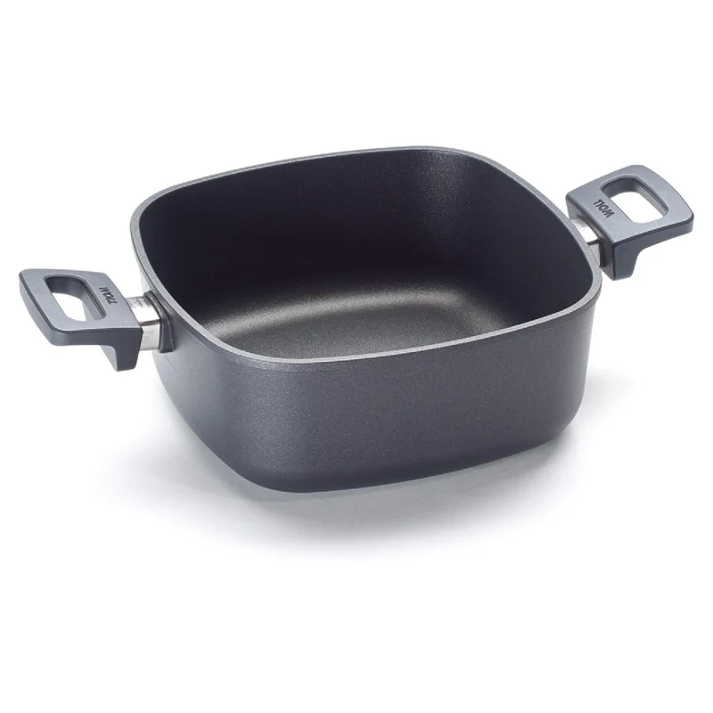 Woll, Nowo Titanium, Gussbräter, viereckig, SG 24 x 24 cm, 10 cm hoch, 4 Liter