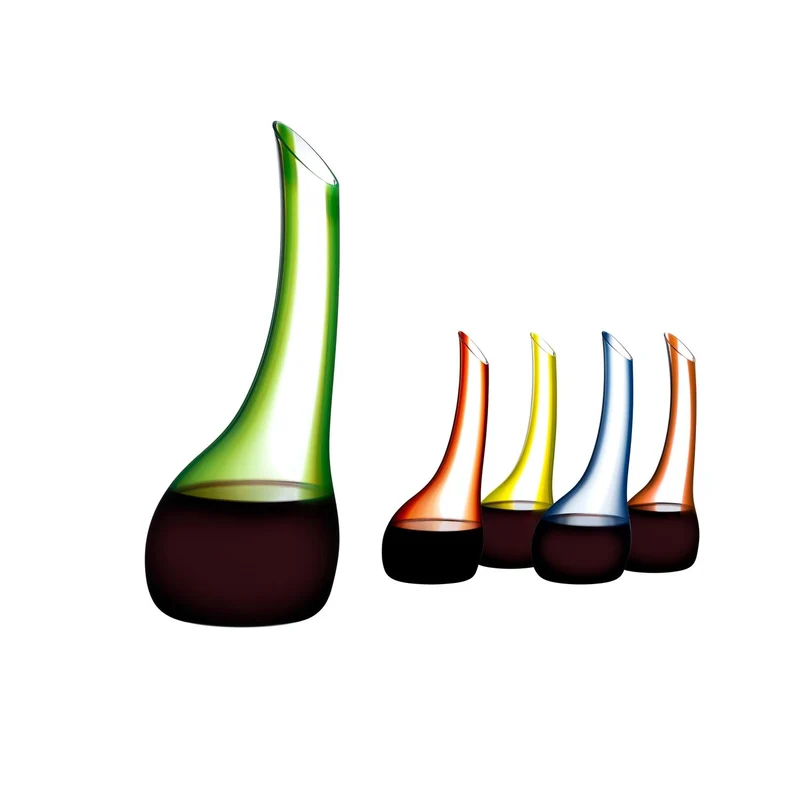 RIEDEL CORNETTO CONFETTI DECANTER GREEN