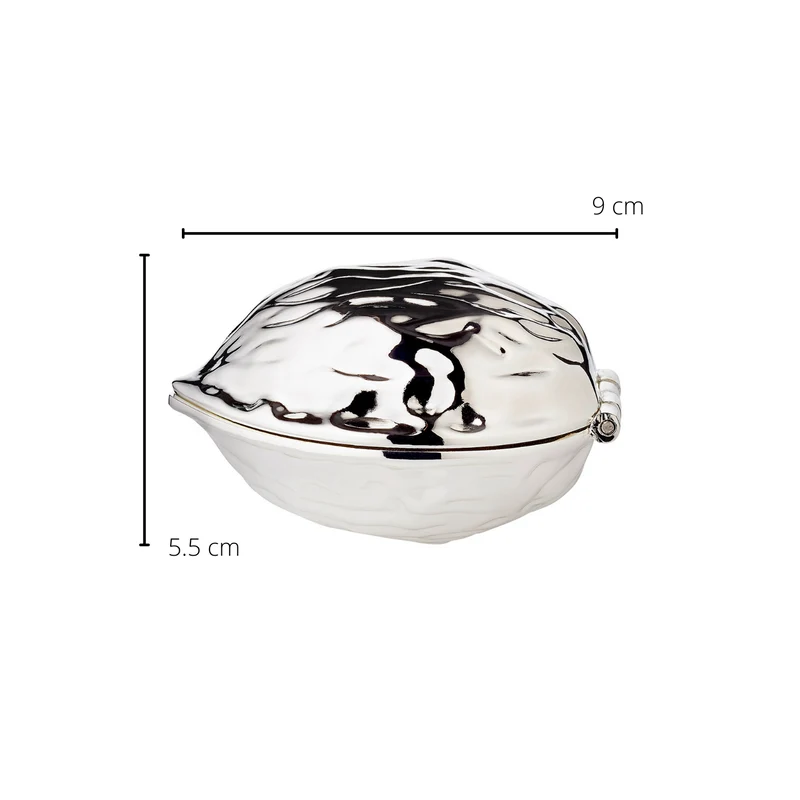 EDZARD Nussknacker Walnuss L 9 cm
