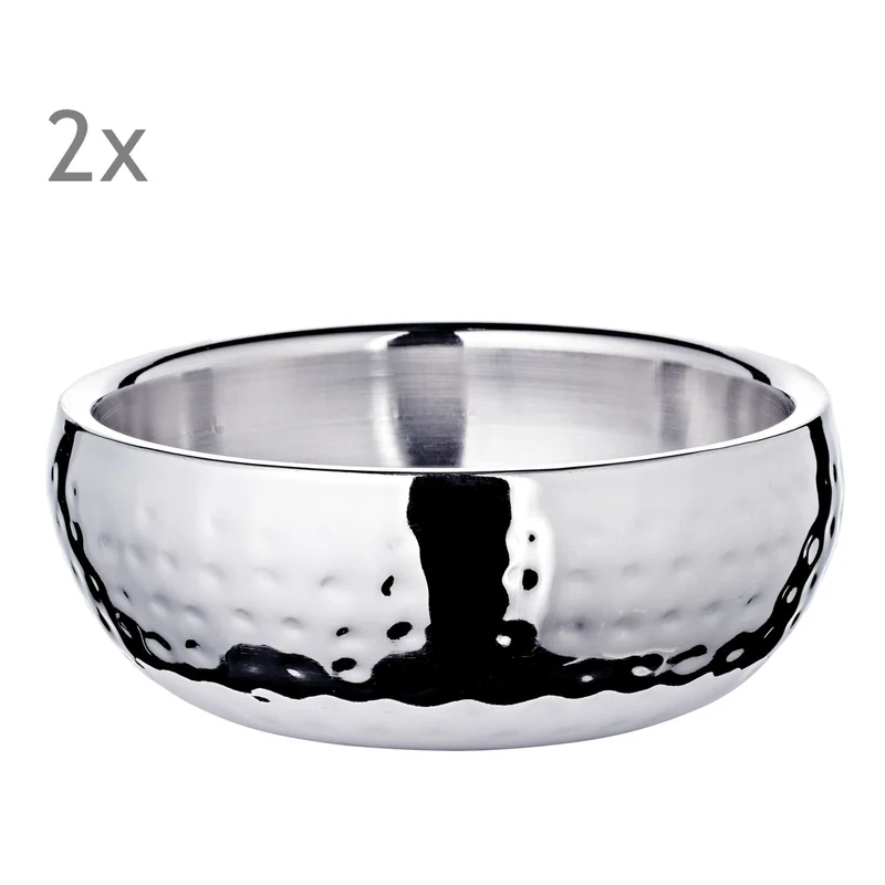 EDZARD Schale Pluto, 2er Set Ø 12 cm