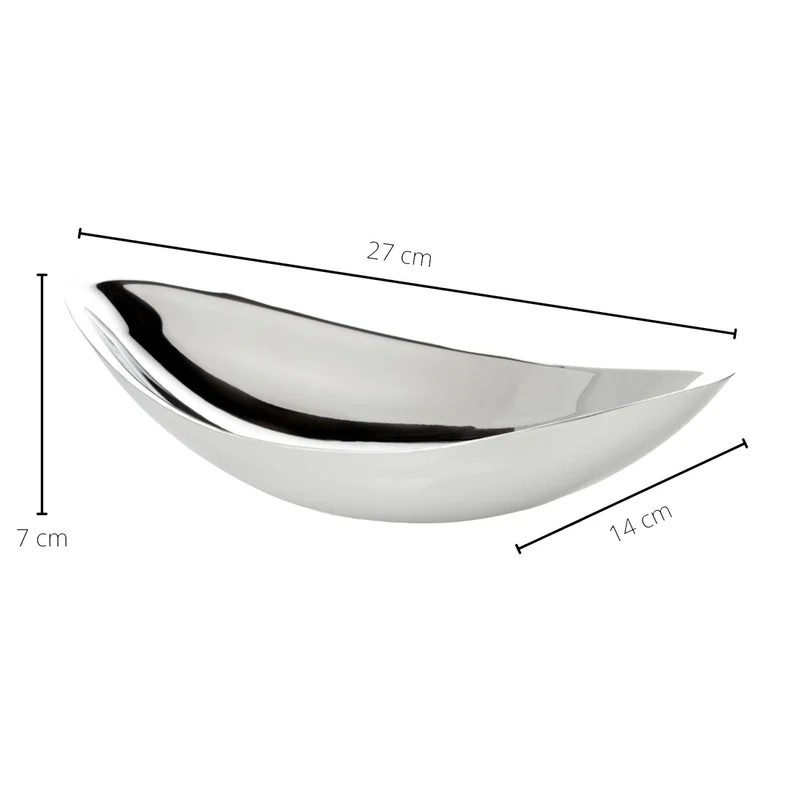 EDZARD Schale Halifax gehämmert L 27 cm