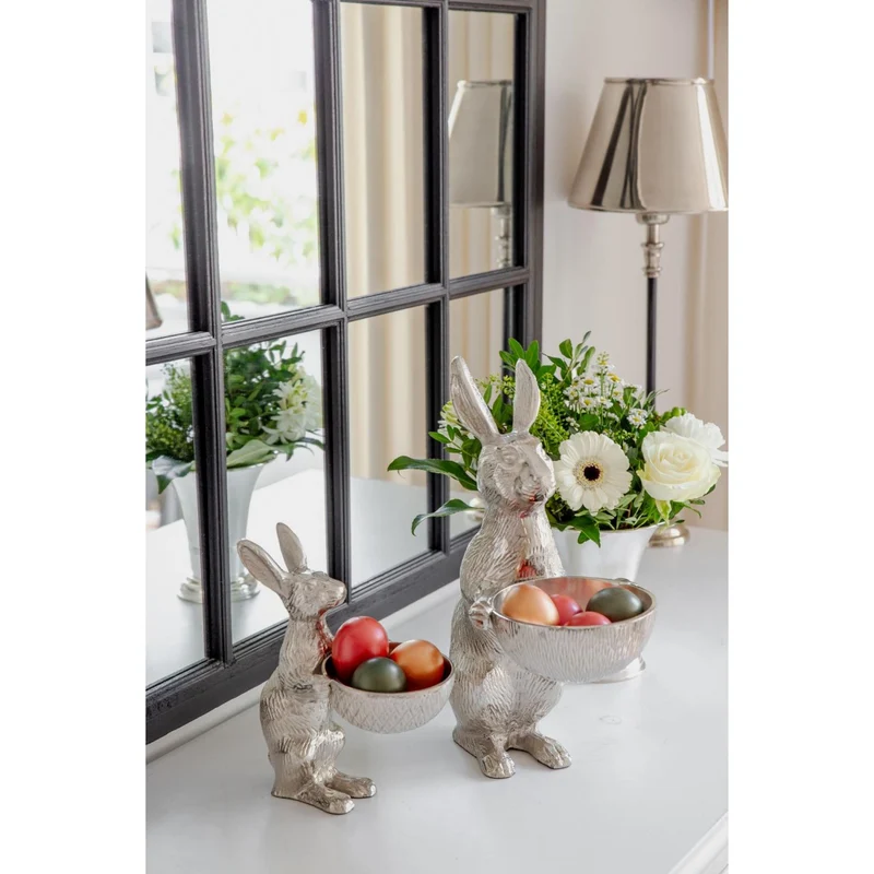 EDZARD Hase mit Schale Bert H 31 cm