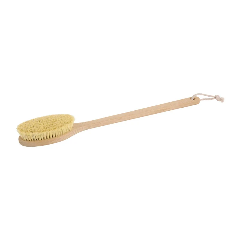 Redecker Badebürste mit festem Stiel, 50 cm, Fibre